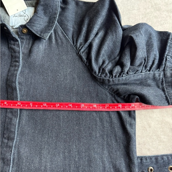 Sam Edelman Black Dress with Gold Buckle - Picture 9 of 11